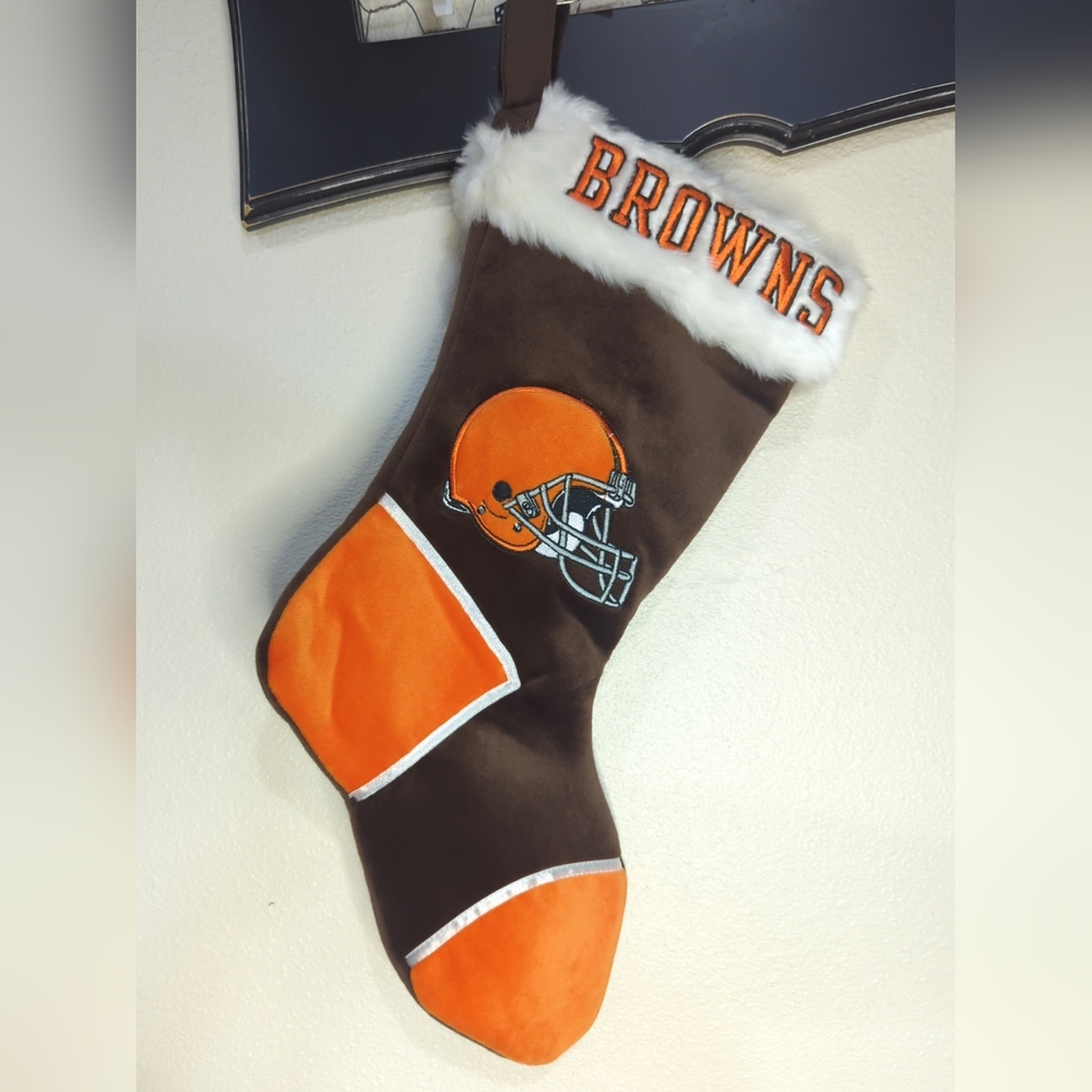 Cleveland Browns Christmas Stocking NFL Football